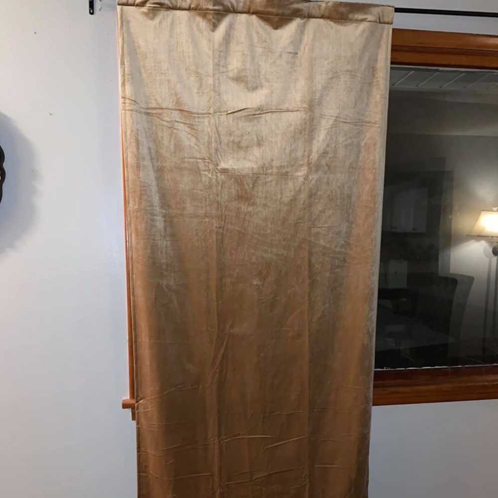 Gold Velvet Curtains